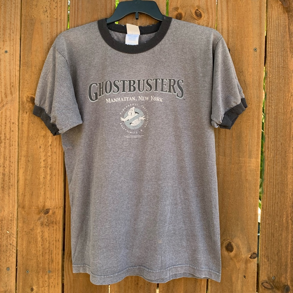 Vintage 2004 Ghostbuster Manhattan New York T-shirt Size L by Columbia Pictures